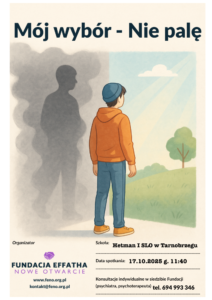 Read more about the article Nowy projekt ,,Mój wybór – Nie palę”